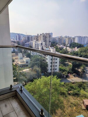Balcony in 2 BHK Apartment at Siddh Amara, Bavdhan – for Sale