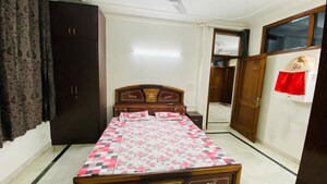 Bedroom in 2 BHK Builder Floor at East Of Kailash – for Rent