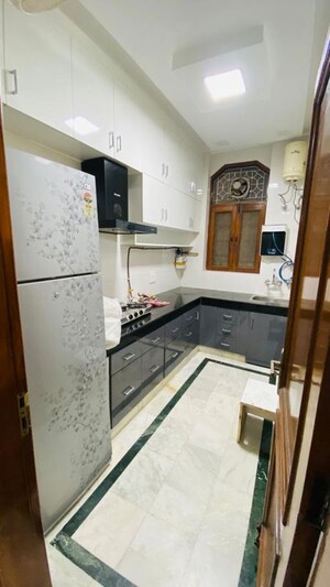 Kitchen in 2 BHK Builder Floor at East Of Kailash – for Rent