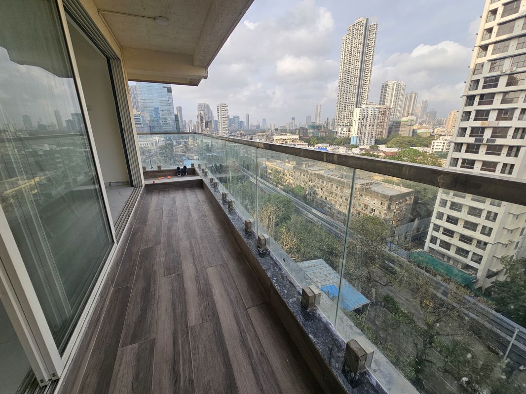 Balcony in 2 BHK Apartment at Lower Parel – for Sale