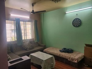 Living Room in 1 BHK Apartment at Surbhi Park, Gokhalenagar – for Rent