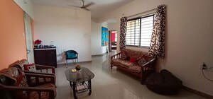 Living Room in 2 BHK Apartment at Magarpatta Jasminium, Hadapsar – for Sale