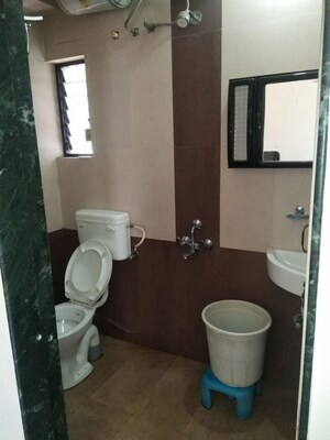 Bathroom in 2 BHK Apartment at Kumar Parisar, Kothrud – for Rent