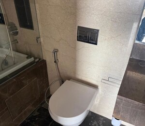 Bathroom in 3 BHK Apartment at Lokhandwala Minerva Mahalaxmi, Mahalaxmi – for Rent
