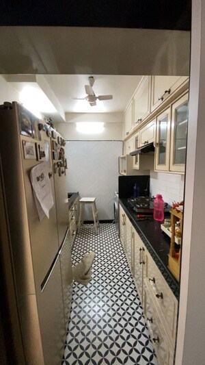 Kitchen in 2 BHK Apartment at Gurukrupa Marina Enclave, Malad West – for Sale