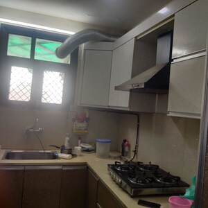 Kitchen in 3 BHK Apartment at Sector 18a Dwarka – for Rent