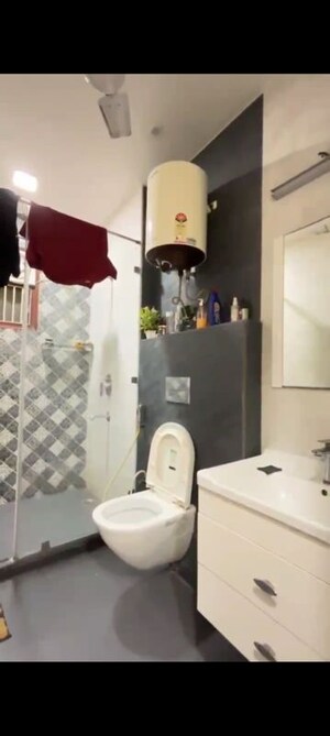 Bathroom in 1 BHK Independent House at RWA Apartments, Sector 31 – for Rent