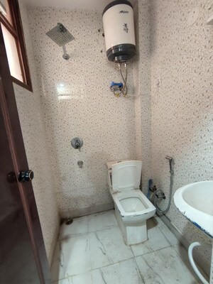 Bathroom in 2 BHK Builder Floor at Govindpuri – for Rent