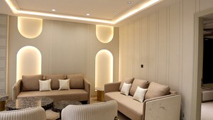 Living Room in 5 BHK Apartment at Model Town – for Sale