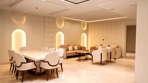 Dining area in 5 BHK Apartment at Model Town – for Sale