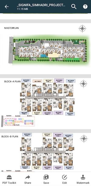 Master Plan in 2 BHK Apartment at Anekal – for Sale