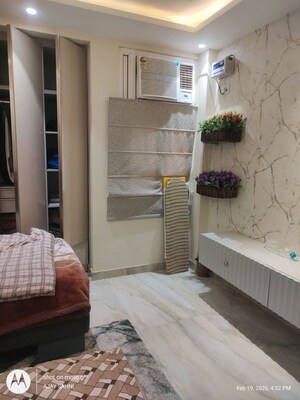 Bathroom in 3.5 BHK Builder Floor at Freedom Fighters Enclave – for Rent