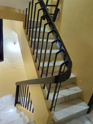 Staircase in 3 BHK Apartment at Kalpana Villa Housing Society, Viman Nagar – for Rent