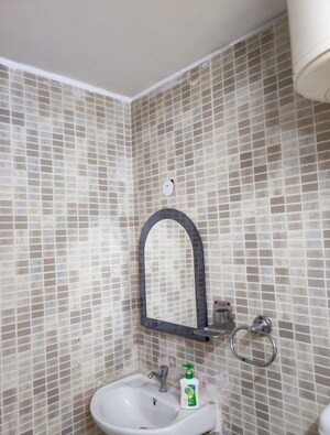 Bathroom in 3 BHK Builder Floor at Chittaranjan Park – for Rent