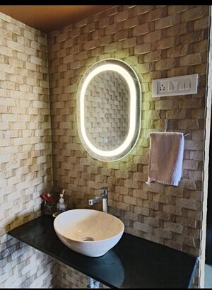 Bathroom in 2 BHK Apartment at Kamal Apartment Teen Hath Naka, Louis Wadi – for Sale