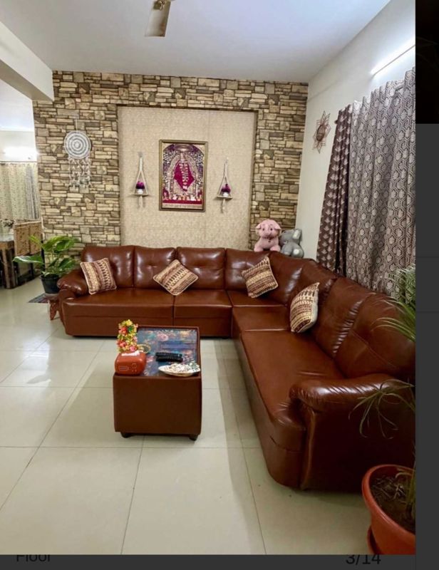 2 BHK + Pooja Room 1300 Sq.Ft. Apartment in Cybercity Rainbow Vistas