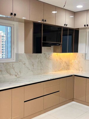 Kitchen in 3 BHK Apartment at Aparna Sarovar Zicon, Nallagandla – for Rent