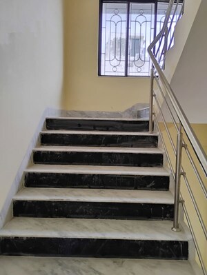 Staircase in 3 BHK Builder Floor at Nayabad – for Sale