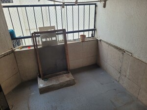 Balcony in 4 BHK Apartment at Rohan 10 Kasturkunj, Ashok Nagar – for Rent