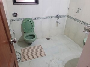 Bathroom in 4 BHK Apartment at Rohan 10 Kasturkunj, Ashok Nagar – for Rent