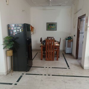 Dining area in 2 BHK Builder Floor at Sector 15 – for Rent