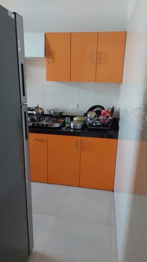 Kitchen in 3 BHK Apartment at Sheth Vasant Oasis, Andheri East – for Rent