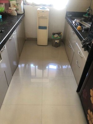 Kitchen in 3 BHK Apartment at Lodha Splendora, Ghodbunder Road – for Rent