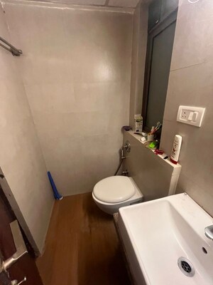 Bathroom in 2 BHK Apartment at Corolla Jewel, Marol – for Rent
