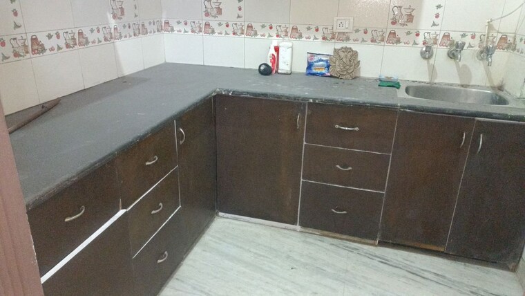 Kitchen, vaishali sector 3 2 Bedroom 920 Sq.Ft. Builder Floor In Vaishali Sector 3 Ghaziabad 10325443