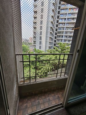 Balcony in 1 BHK Apartment at Asha Ashok Smruti, Vadavali – for Rent