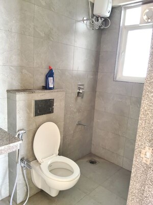 Bathroom in 2 BHK Apartment at Ruparel Sky Green, Kandivali West – for Rent