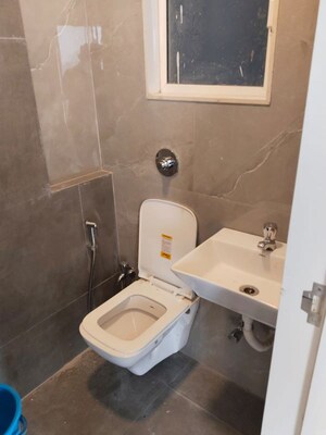 Bathroom in 3 BHK Apartment at Sheth Vasant Oasis, Andheri East – for Rent