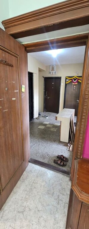 Living Room in 1 BHK Apartment at Shreeji Tower CHS, Uthalsar – for Rent