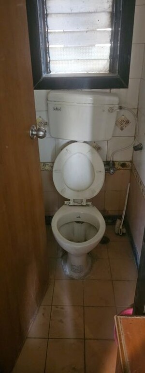 Bathroom in 1 BHK Apartment at Shreeji Tower CHS, Uthalsar – for Rent