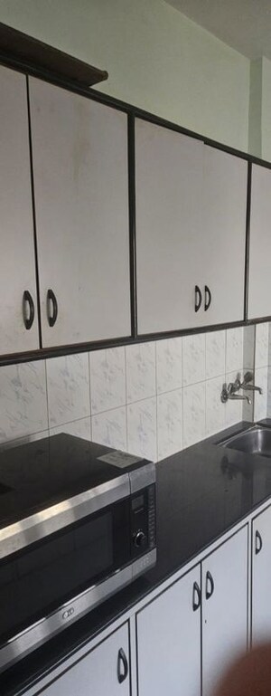 Kitchen in 1 BHK Apartment at Shreeji Tower CHS, Uthalsar – for Rent