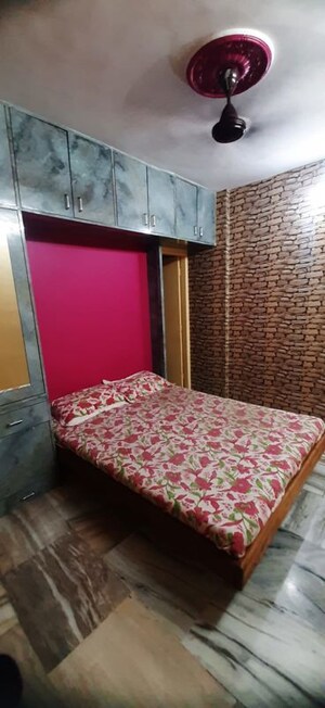 Bedroom in 1 BHK Apartment at Sai Baba Vihar Complex, Ghodbunder Road – for Rent