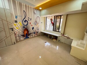 Living Room in 3 BHK Apartment at Bharat Shiv Sai Paradise, Majiwada – for Sale