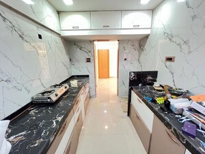 Kitchen in 3 BHK Apartment at Bharat Shiv Sai Paradise, Majiwada – for Sale