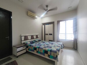 Bedroom in 3 BHK Apartment at Lodha Luxuria Westgate, Majiwada – for Rent