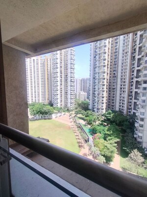Balcony in 3 BHK Apartment at Lodha Luxuria Westgate, Majiwada – for Rent
