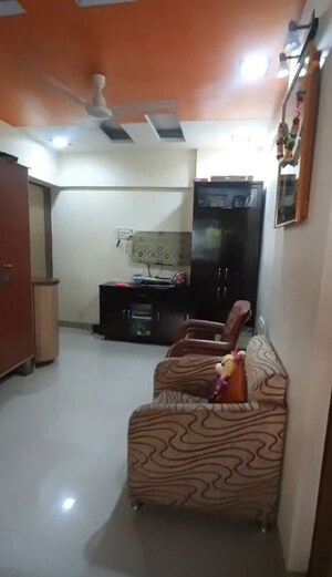 Living Room in 1 BHK Apartment at Padmavati Complex, Kandivali West – for Rent