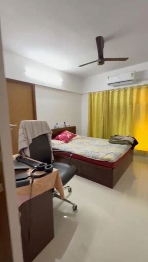 Bedroom in 3 BHK Apartment at Romell Serene, Borivali West – for Rent
