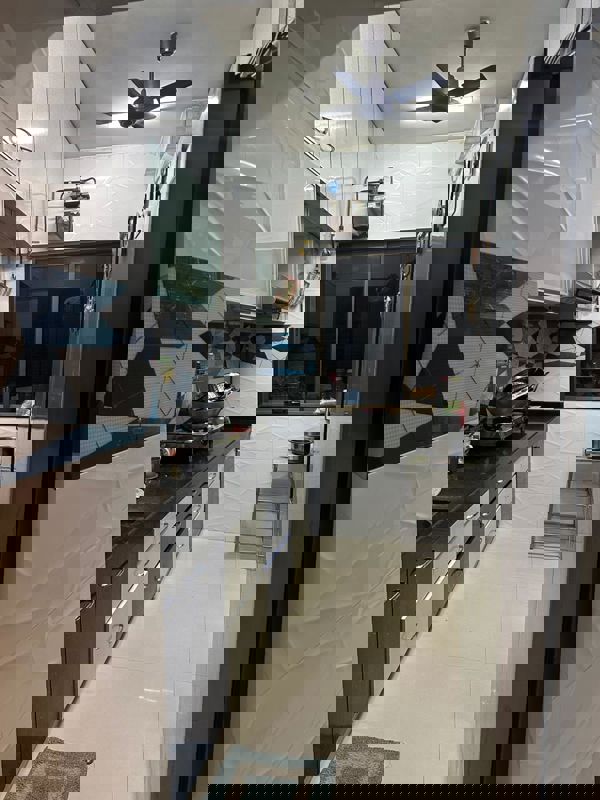 Kitchen in 2 BHK Apartment at Aditya Aryan, Borivali East – for Rent