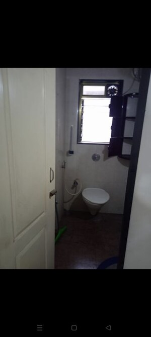 Bathroom in 2 BHK Apartment at Shree Satya Shankar Residency, Manpada – for Rent