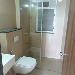Bathroom in 2 BHK Apartment at Runwal The Central Park, Anand Nagar Chinchwad – for Rent