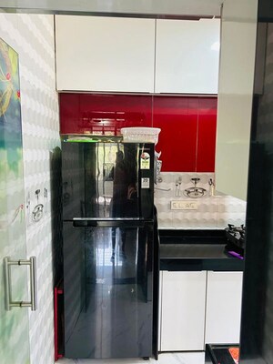 Kitchen in 2 BHK Apartment at Aster CHS Kandivali, Kandivali East – for Rent