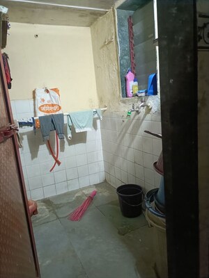 Bathroom in 1 BHK Apartment at Vastu Anand Apartment, Kalwa – for Rent