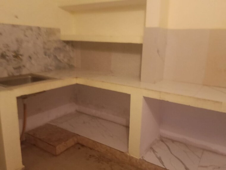 Kitchen, aliganj 1 Bedroom 1000 Sq.Ft. Independent House In Aliganj Lucknow 10325620