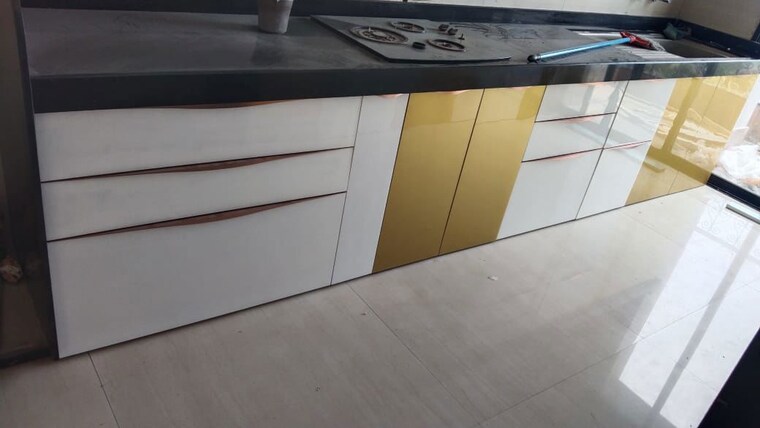 Kitchen, atul-bella-vista-empress 3 Bedroom 3200 Sq.Ft. Apartment In Wakad Pune 10325630