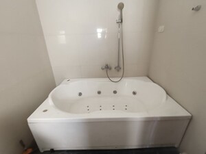 Bathroom in 3 BHK Apartment at Atul Bella Vista Empress, Wakad – for Rent